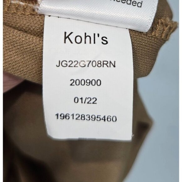 SO Goods for Life Midi Sweater Halter Dress Women Sz M Crochet Brown Orange Fall - Picture 8 of 9